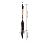 Large Calligraphy Brush Chinese Pen Weasel Wolf Wool Bear Hair Big Character Writing Brush For Spring Festival Couplets