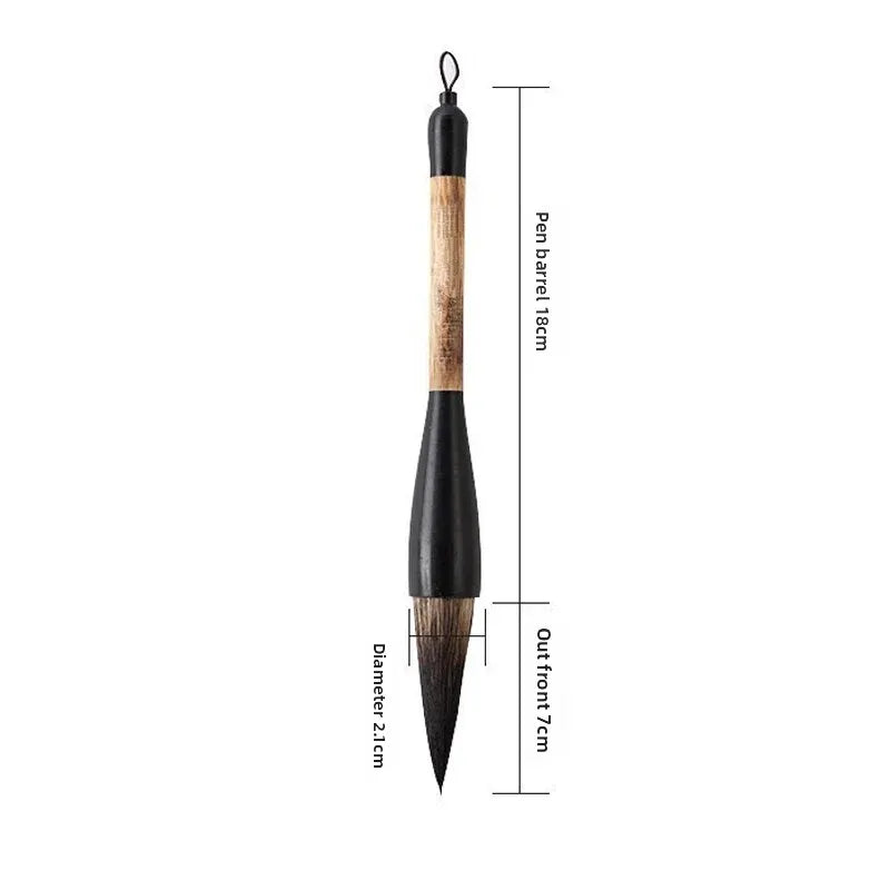 Large Calligraphy Brush Chinese Pen Weasel Wolf Wool Bear Hair Big Character Writing Brush For Spring Festival Couplets