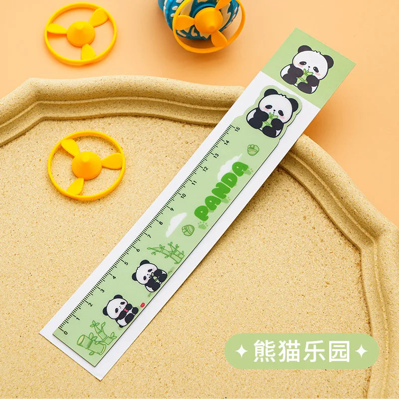 Magnetic Ruler Multifunction Cartoon Soft Ruler Ruler Cute Student School Supplies Reward Children Stationery Small Gift