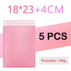 100/1 PCS Pink Poly Bubble Mailers Padded Envelopes Self Seal Padded Envelopes Gift Bags Packaging Envelope School Supplies