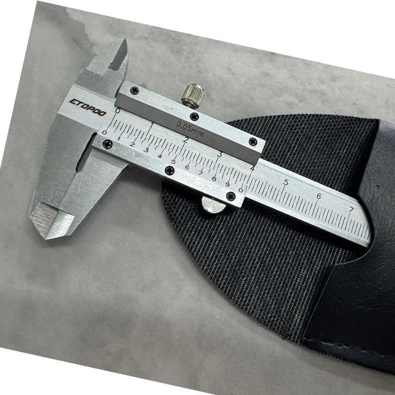 Mini Vernier Caliper Hardened Metric Machinist 0-70mm 0-100mm 0-150mm 0-200mm Stainless Steel Guage Portable Measuring Tool