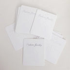 50Pcs Fashion Brooches Display Cards High Quality Pins Blank Paper Tag Jewelry Packaging Cards Sale Hang Price Tag Cards