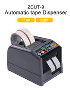Automatic Tape Dispenser Cutting Machine 6-60mm Adhesive Tape Ribbon Intelligent Double Sided Cutter 110V 220V