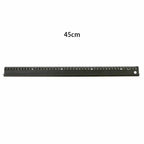 20/30/45cm Non-slip Zine Alloy Ruler Marking Metal Safety Cutting School Art Craft New School Office Suppliers