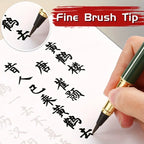 1pc Calligraphy Brush Pen,Ink-adding Fountain Pen with Fine Tip for Hand Lettering,Art Drawing,Journaling for Adults,Students