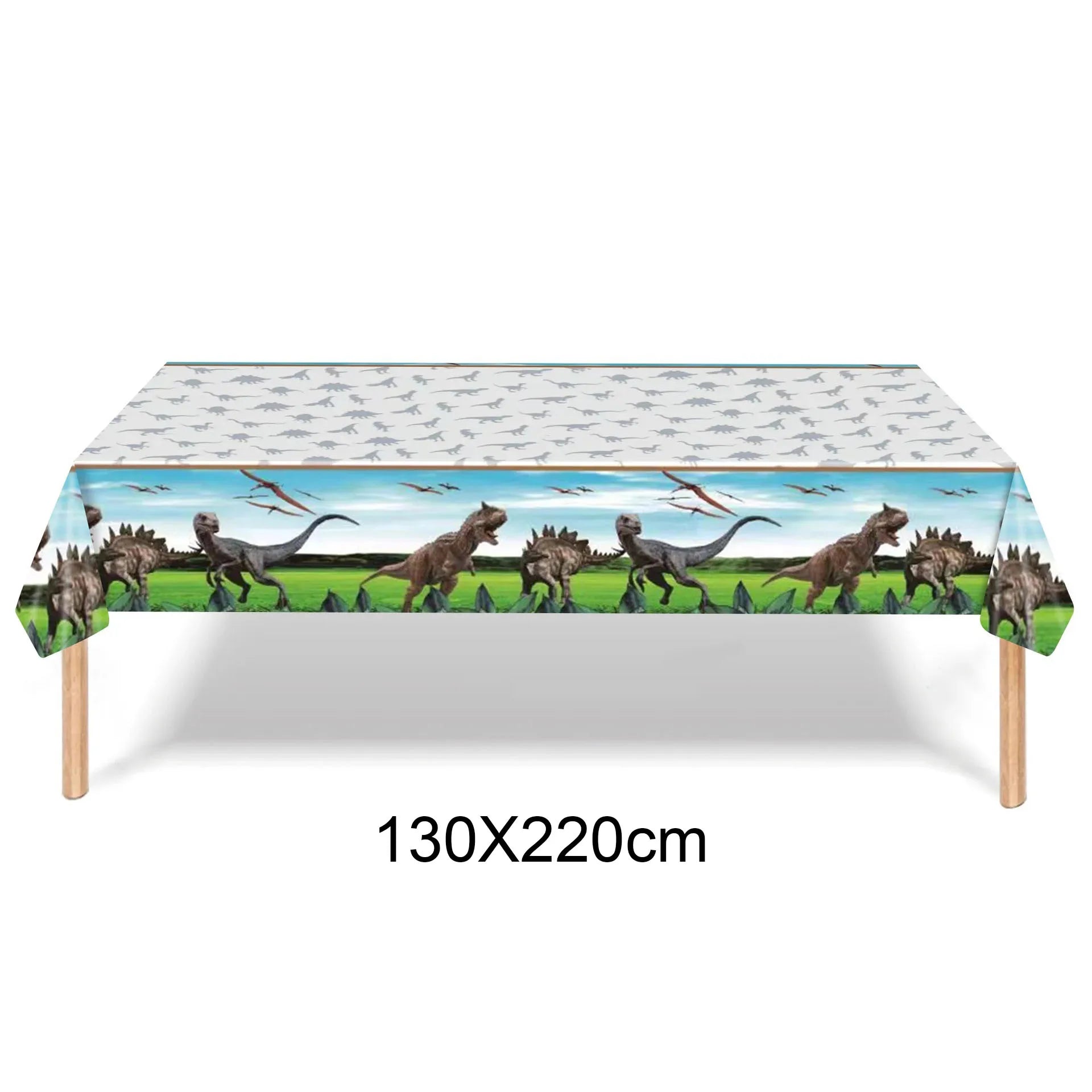 Dinosaur Plastic Tablecloth Dinosaur Birthday Party Table Covers Boy Birthday Baby Shower Party Decorations Supplies Picnic