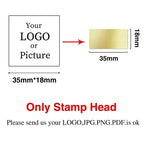 Custom Stamps Personalized Logo Metal Stamps Custom Wax Seals Stamps Customize Your Own Logo Gift Stamps Invitation Stamps