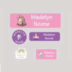 Custom Name Labels 121PCS 2 Sheets Personalized Stickers for Clothes, Lunch Boxes, Bottles, Kids School Supplies, Camp, Daycare