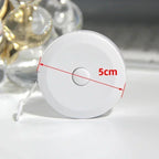 2M soft leather measuring ruler, portable telescopic self-locking tape measure, soft ruler scale body seam flexible tailor ruler