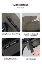 ROCKBROS Bike Saddle Bag Waterproof MTB Road Bike Bag Portable 0.4LMini Tail Bag Lightweight