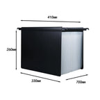 Expanding Hanging File Folder 25 Pocket Large Capacity with Tabs Accordion File Organizer for Receipts Envelopes Filing Cabinet