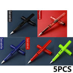High-Quality Calligraphy Fountain Pen Luxury Ink Cartridge Writing Office School Supplies for Students