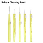 Ultimate Electronics Cleaning Kit: 50ml Screen Cleaner Spray Microfiber Cloth & Port Brushes for Phones, AirPods, Charging Ports