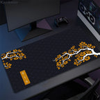 Purple Sakura Mouse Pad Large Mousepads PC Gamer Mousepad Office Mouse Mats Kawaii Desk Mat Rubber Keyboard Mats Gifts 900x400