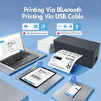 Bluetooth Thermal Printer4×6 Shipping Label Printer For Small Businesses,Desktop Thrmal Label Printers For Shipping Package