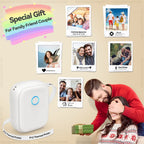 Adhesive Label Printer Marklife P12 Portable Mini Printer P12 Thermal Label Maker Wireless Bluetooth Labeling Machine or Sticker