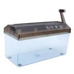 Mini Hand Crank Shredder Portable A4 Paper Shredding Tool for Documents Home School Office Use