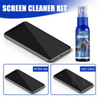 Mobile phone screen cleaner scratch-resistant fingerprint-resistant glass hydrophobic oleophobic coating solution