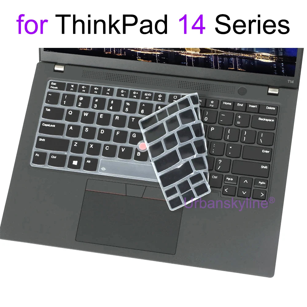 Keyboard Cover for Lenovo ThinkPad 14 X1 Carbon X1 Gen 13 12 11 10 P1 E14 L14 P14s T14 T14s P1 Silicone Protector Skin Case 2025