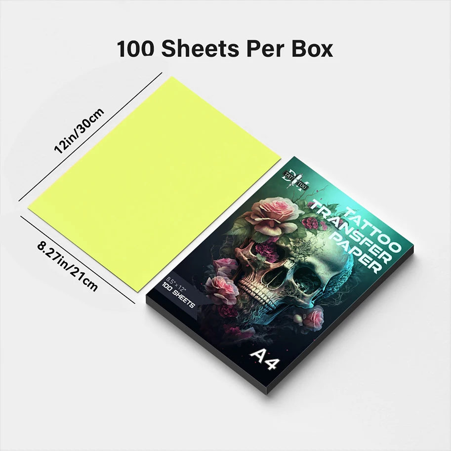 10/20/30/50/100pcs DM New A4 Tattoo Transfer Paper Copy Paper Used for Tattoo Transfer Machine Thermal Paper Tattoo Accessories