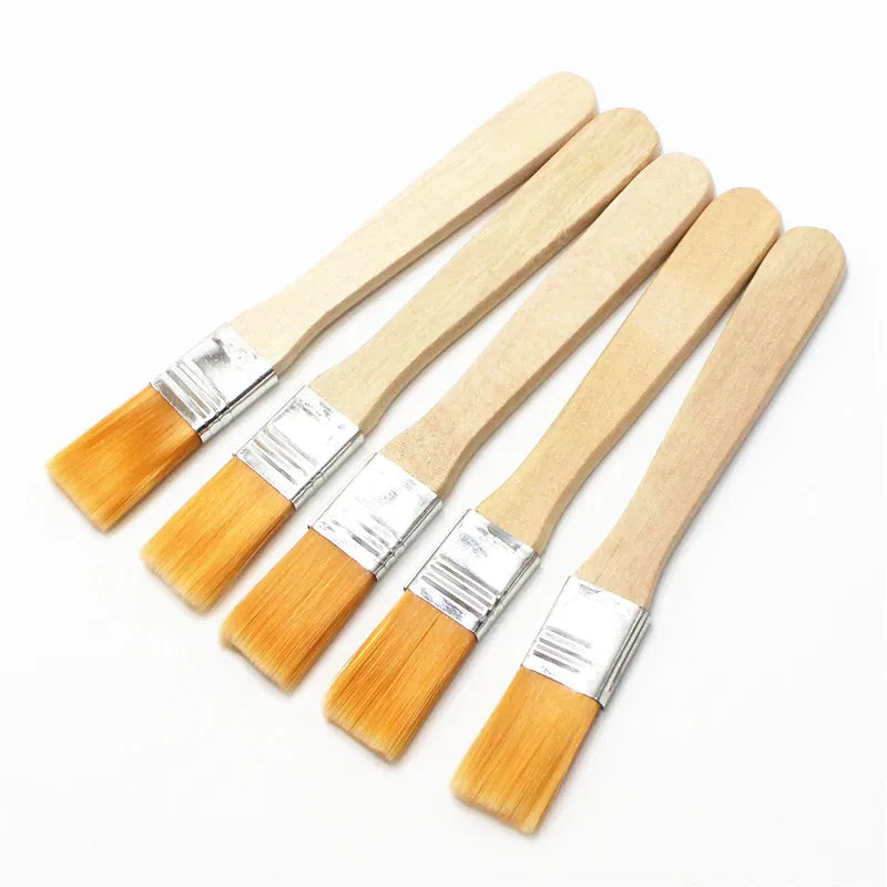 3pcs Wooden Brush Computer Motherboard Dust Removal Keyboard Cleaning Mobile Phone Maintenance Tool Paint Brush Cleaning Brush