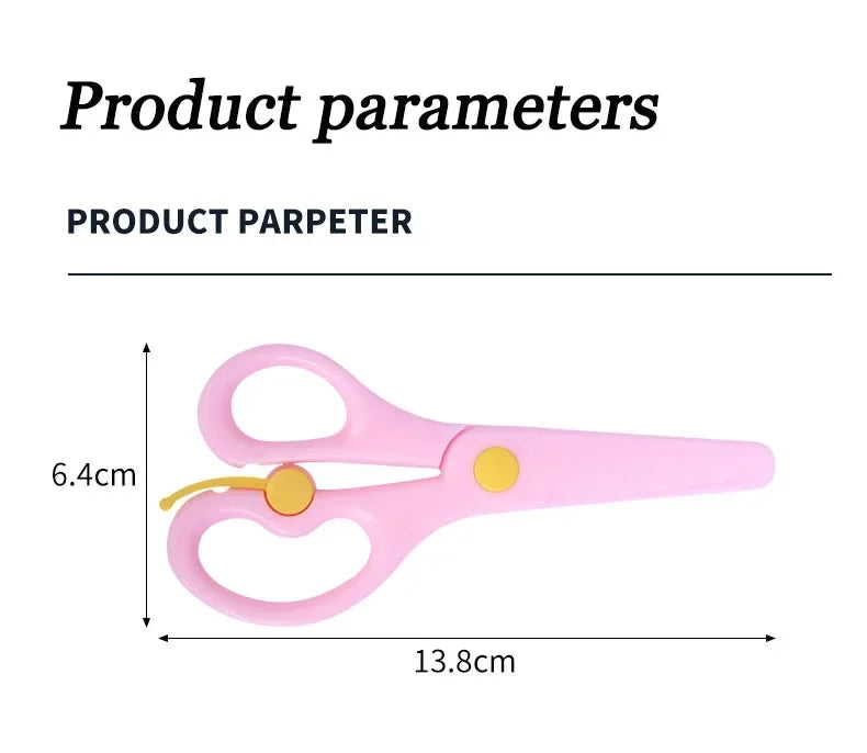 Cute handmade Paper Cuttings plastics scissors handmade DIY supplies School office supplies art tools stationery kawaii pens