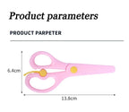 Cute handmade Paper Cuttings plastics scissors handmade DIY supplies School office supplies art tools stationery kawaii pens