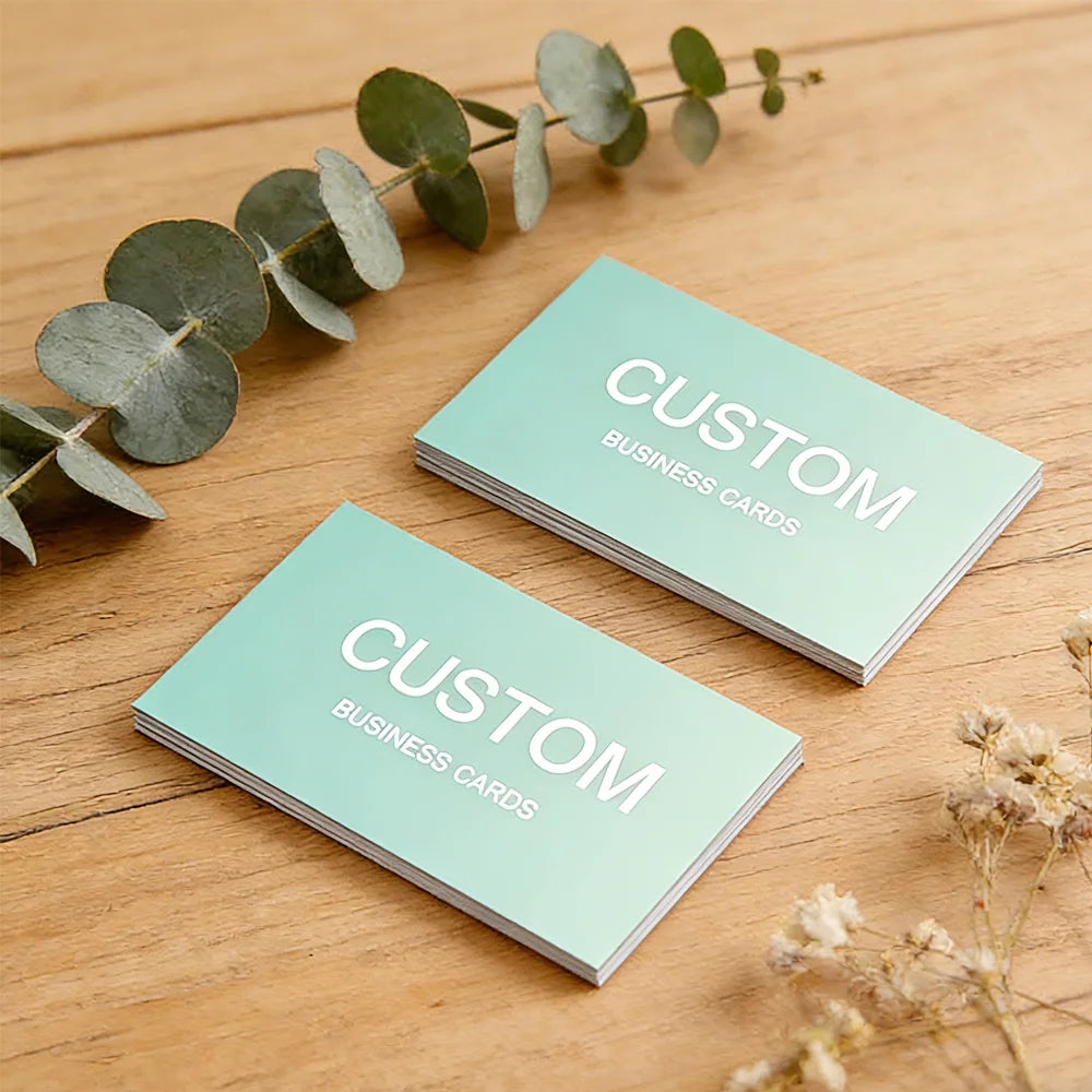 200pcs, Custom Business Cards/Cards, Desktop Business Cards, Thank You Cards, Waterproof Surface