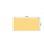 20pcs Kraft Paper Envelope with Self-adhesive Seal Tape Invitation Photo Envelope Bag Invoice Office Document Storage Envelope