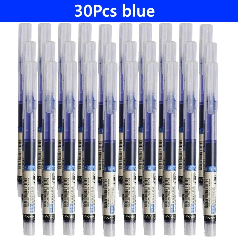 3/10/50/100PCS Color Gel Pens set,0.5mm Fine Tip Ballpoint Pen for Drawing Pens for Writing Office Accessories Back To School