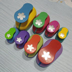 49mm 37mm 2.5cm 1.6cm Sakura Petal Craft Hole Punch Scrapbooking School Paper Puncher EVA Cutting Tool Child DIY Cutter