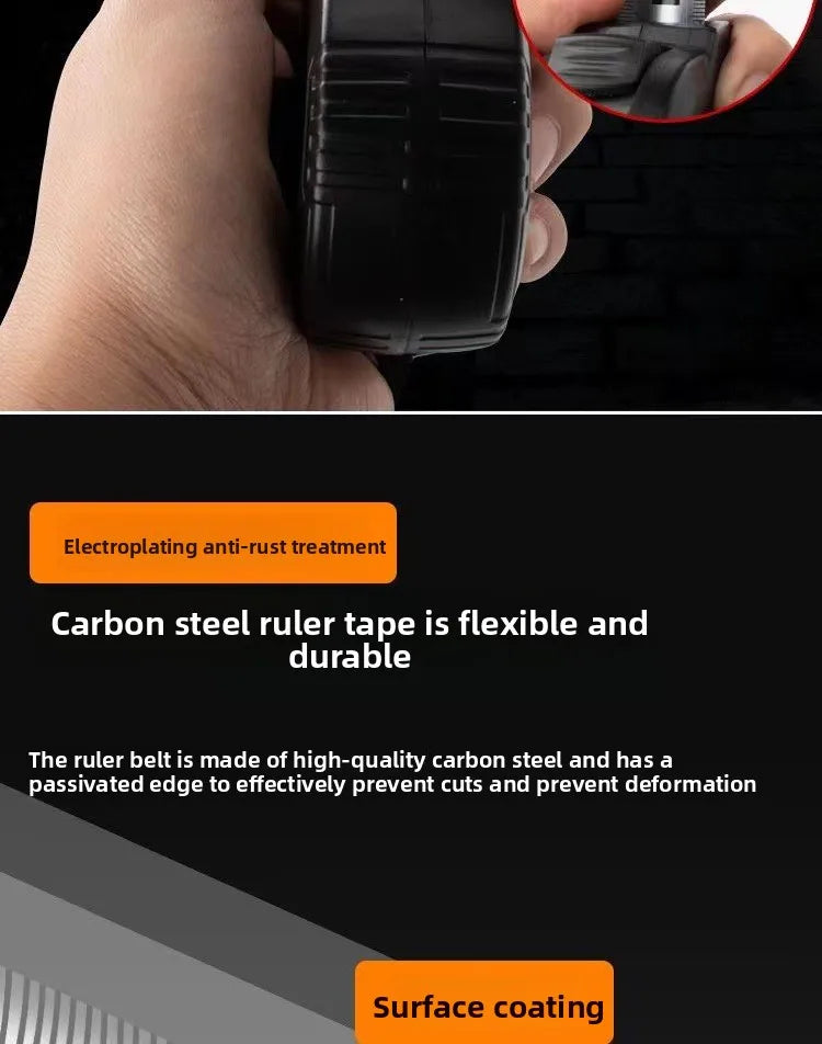 Tape Measure 3/5/7.5/10m, Stainless Steel Drop Resistant Measuring Tape, Household Measuring Tool