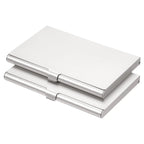 1/2/3Pcs Business Card Holder Metal Box Cover Credit Card Holder Aluminum Alloy Flip Cover Slim Name Cards Case for Women Men