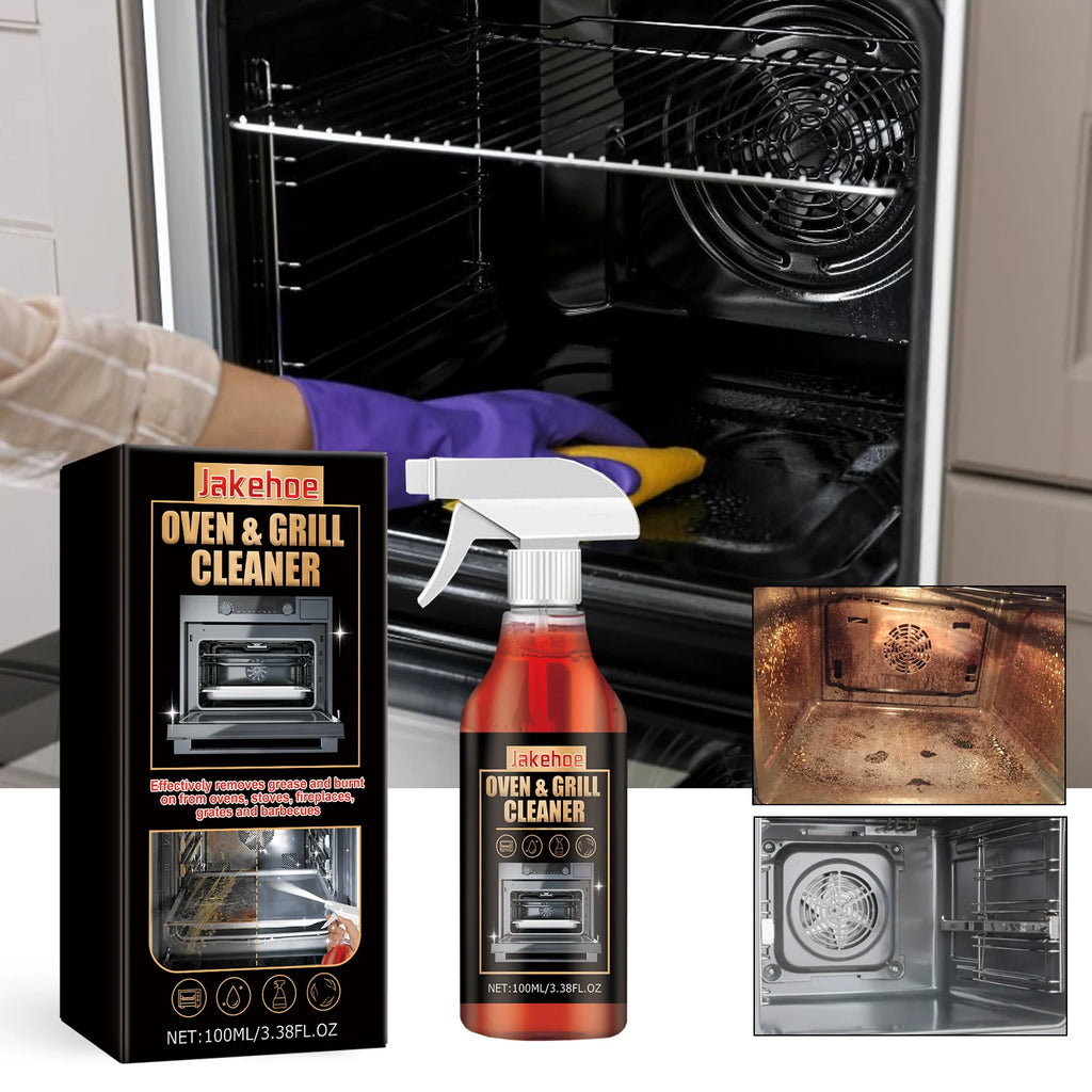 Kitchen Oven Cleaning Foam Spray Powerful Heavy Oil Stain Remover Multi Purpose Cleaner for Grill Stove Cookware Cleaning Tools