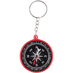 Outdoor Compasses Keychain,Children Mini Compasses Keychain Portable Easy Hanging Key Chains Accessories For School,Outdoors