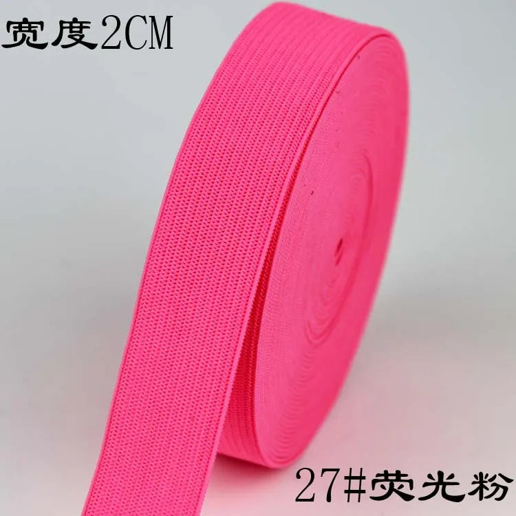 1/2/5Meters Color Elastic Band High Elasticity Rubber Band Sewing Craft For Home  Lace Decoration Clothing Accessories