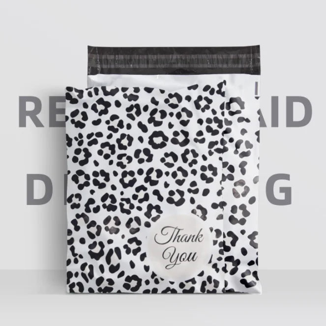 100PCS Poly Mailer Adhesive Envelope Printing Bag DIY Clothes T-shirt Pantihose Skirt Underwear Bra Shipping Packaging Pouches