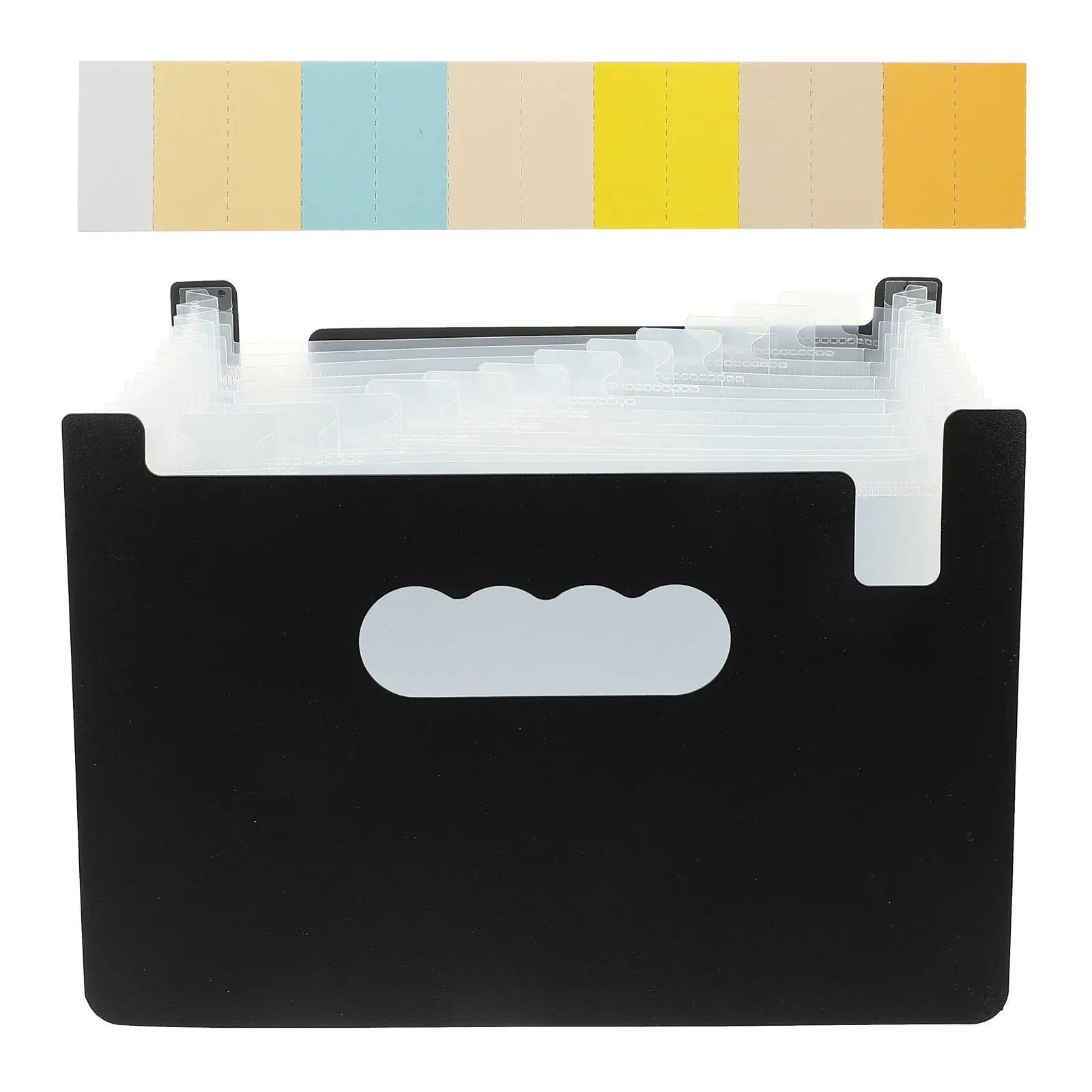 Fine Workmanship PP Accordion File Folder Keeps Documents Receipts Coupons Cards Organized Portable Office Supply Convenient