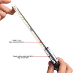 Key Ring Tape Measure Keychain Gauging Tools Retractable Ruler Pull Ruler Measuring Tools Stainless Steel Portable