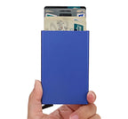 Rfid Metal Credit Card Holder Luxury Men Minimalist Wallet Cardholder Case Bag Business Supplies Card Storage Box Organizer Mini