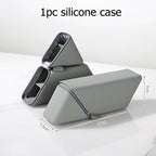Silicone Pencil Case Foldable Large Capacity Pencil Case Expandable Vertical Versatile Stationery Office Organizer Pencil Case