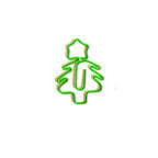 50/30pcs Christmas Tree Metal Material Bell Elk Shape Paper Clips Funny Kawaii Bookmark Office School Stationery Marking Clips