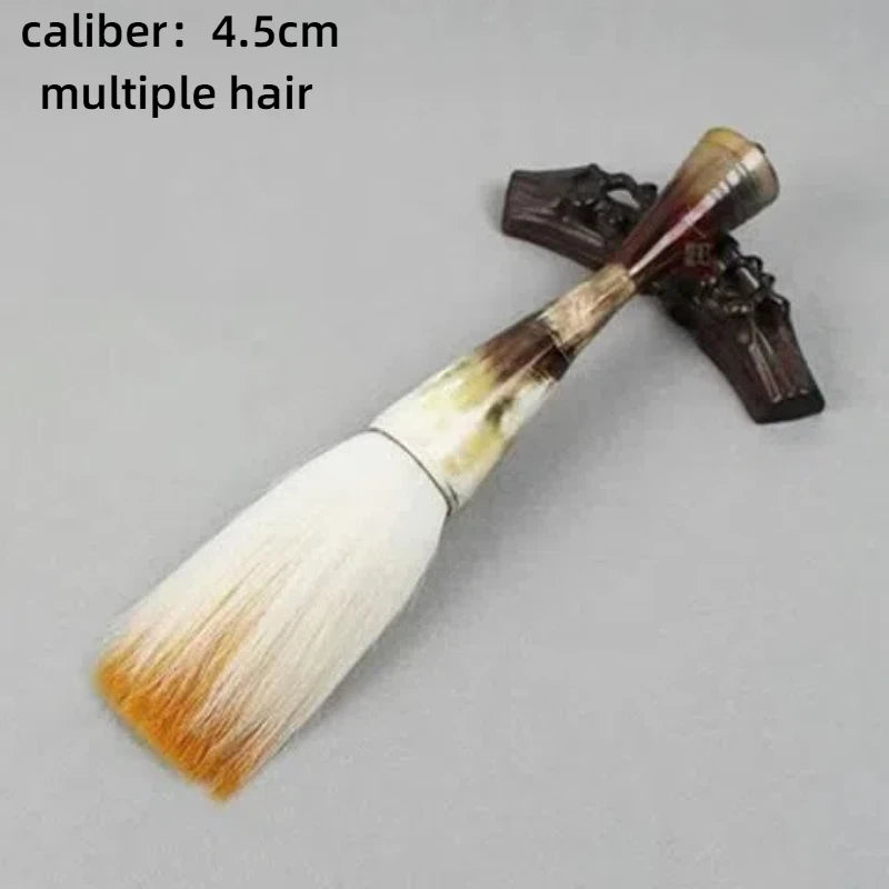 Chinese Calligraphy Brush Oxhorn Pen holder Brush Pen Extra Large Mixed Hair Painting Writing Brushes Art Stationary Supplies