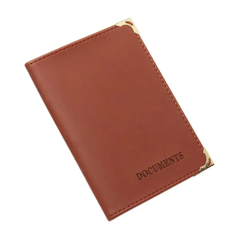 Men Women Auto Driver License Cover Unisex Formal Bag for Russian Synthetic Leather Cover for Car Driving Documents Holder Case