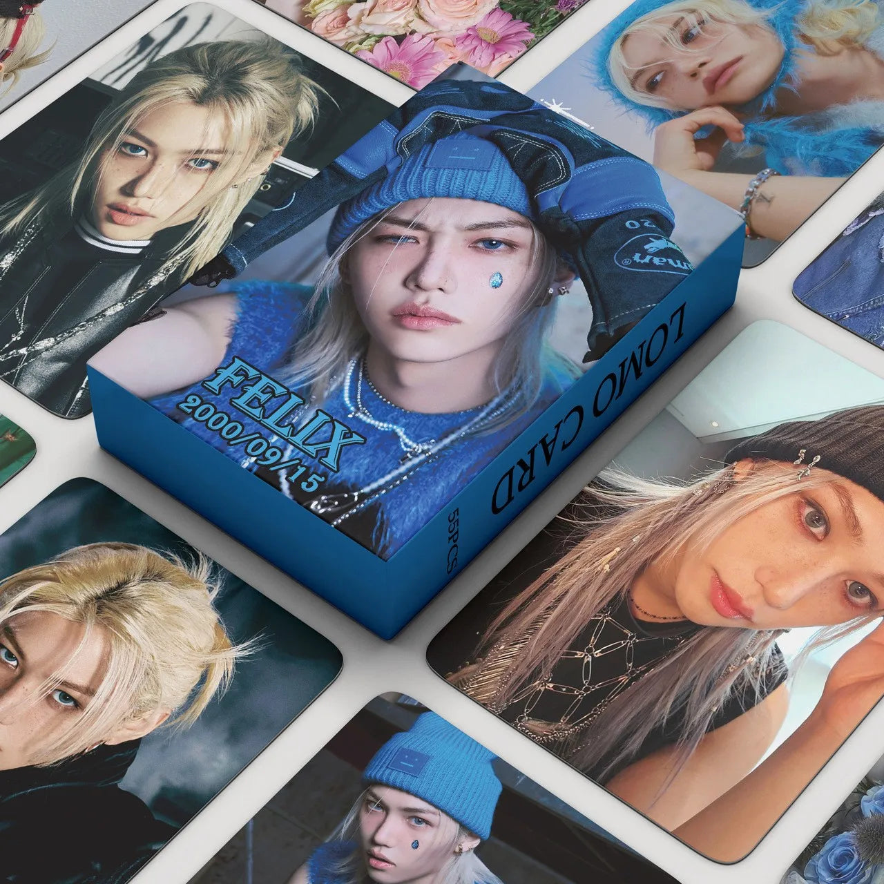 55 Li Longfu Solo Album Cards KPOP Star Peripheral LOMO Card