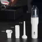 IKAPE Mini Vacuum Cleaner For Coffee Grounds Grinder Battery Barista Accessories Wireless Vacuum Cleaner For Car Handheld