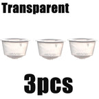1/3/5/10pcs Reusable Coffee Capsules Filter Cup Dispenser for Nescafe Dolce Gusto Refillable Coffee Capsules Pod Compatible Kit