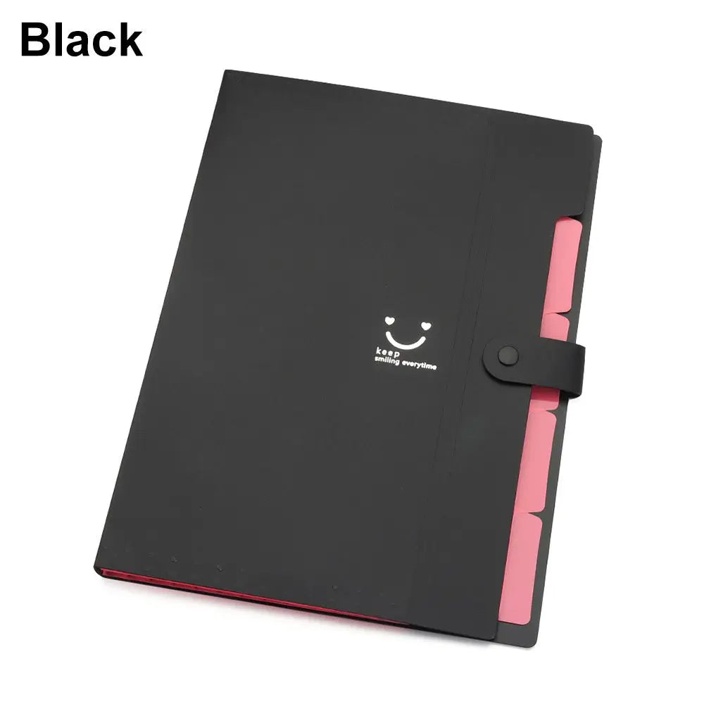 PVC A4 Quick Labor Folder New Suspended Type with Hook Filing Cabinet Dividers A4 Color Random Hanging File Folders School