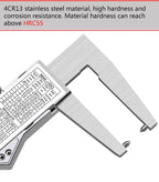 Premium External Groove Tip Digital Caliper Brake Disc Wear Measurement Tool Brake Pad Thickness Measurement Vernier Caliper