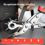 Leather Hole Punch Leather Tools Multifunctional Ordinary Carbon Steel Belt Puncher Punching Tool Belt Hole Puncher Crafts Tool